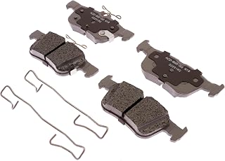 ACDelco Advantage 14D1665CH Ceramic Rear Disc Brake Pad Set with Springs and Clips
