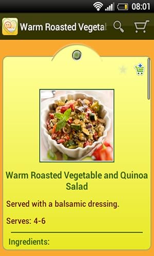 I Love Quinoa: Recipes App