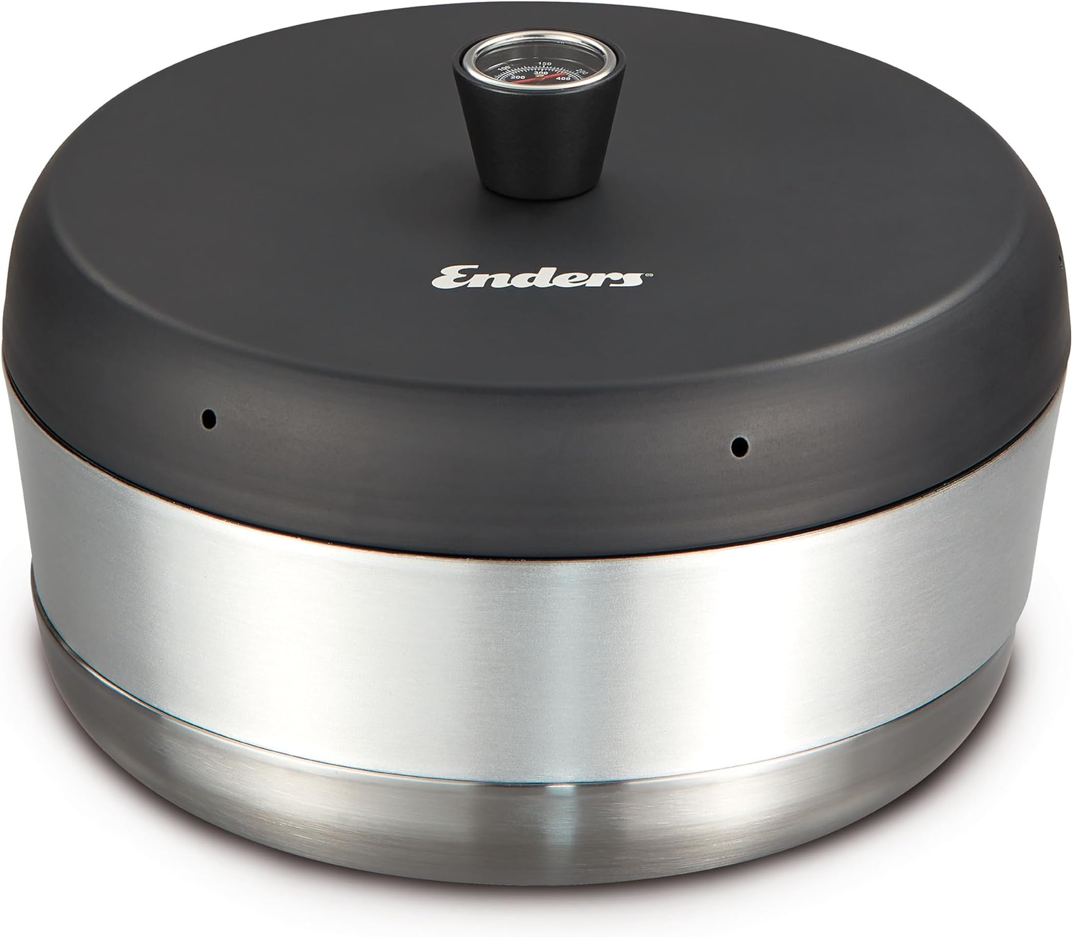 VAMO™ Mobile Camping Oven for Baking, Cooking and Cooking, Compatible with Cookers, Grills or Hobs - Except Induction, Capacity Approx. 2.3 Litres, Integrated Thermometer #6866
