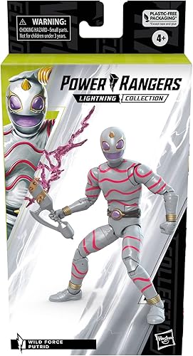 Miniatura 2 de Power Rangers Lightning Collection Wild Force Putrid - Figura de acción de 6 pulgadas, constructor de tropas, juguetes y figuras de acción para