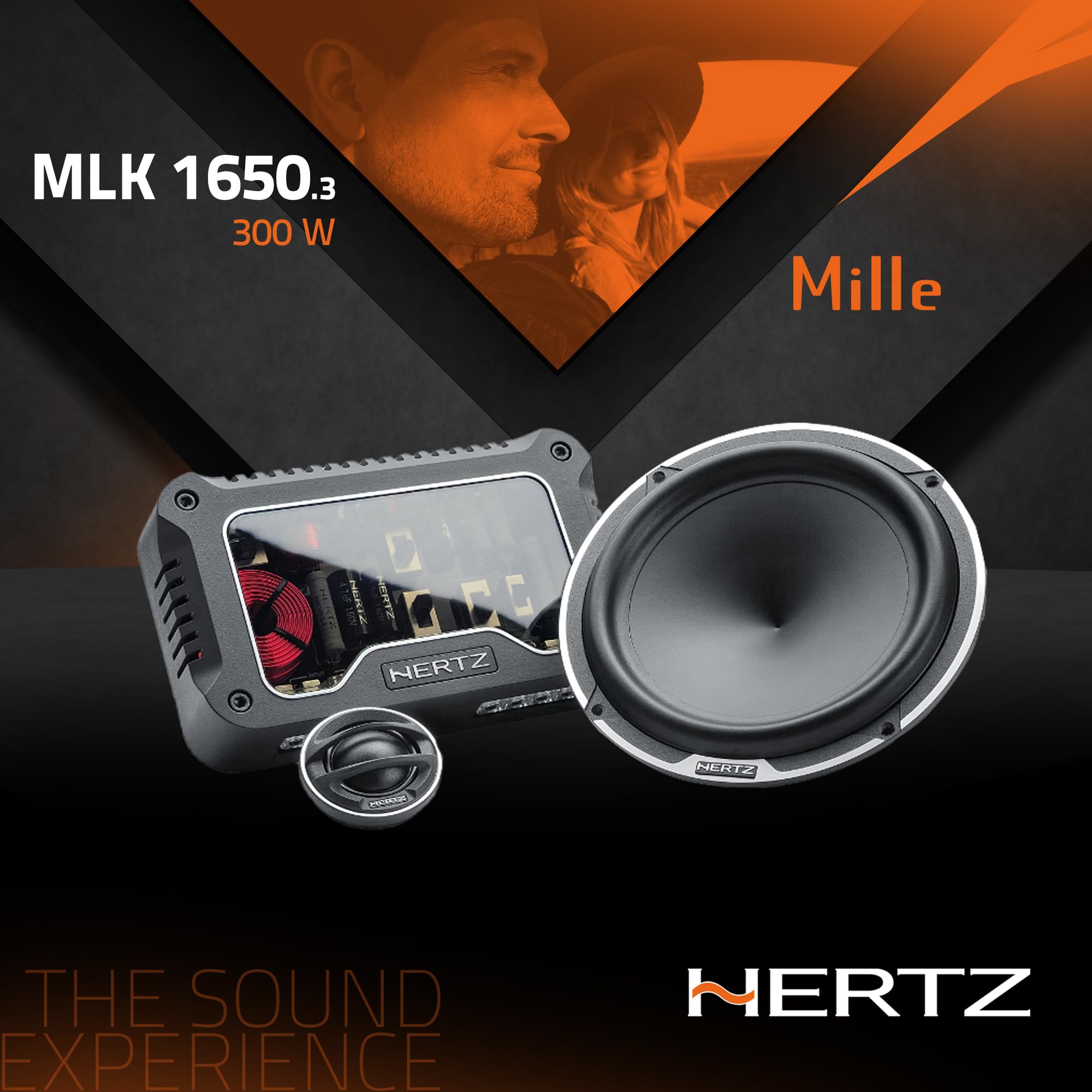 Amazon.co.jp: HERTZ Mille Legend Series MLK-16503 6.5インチ 双方向