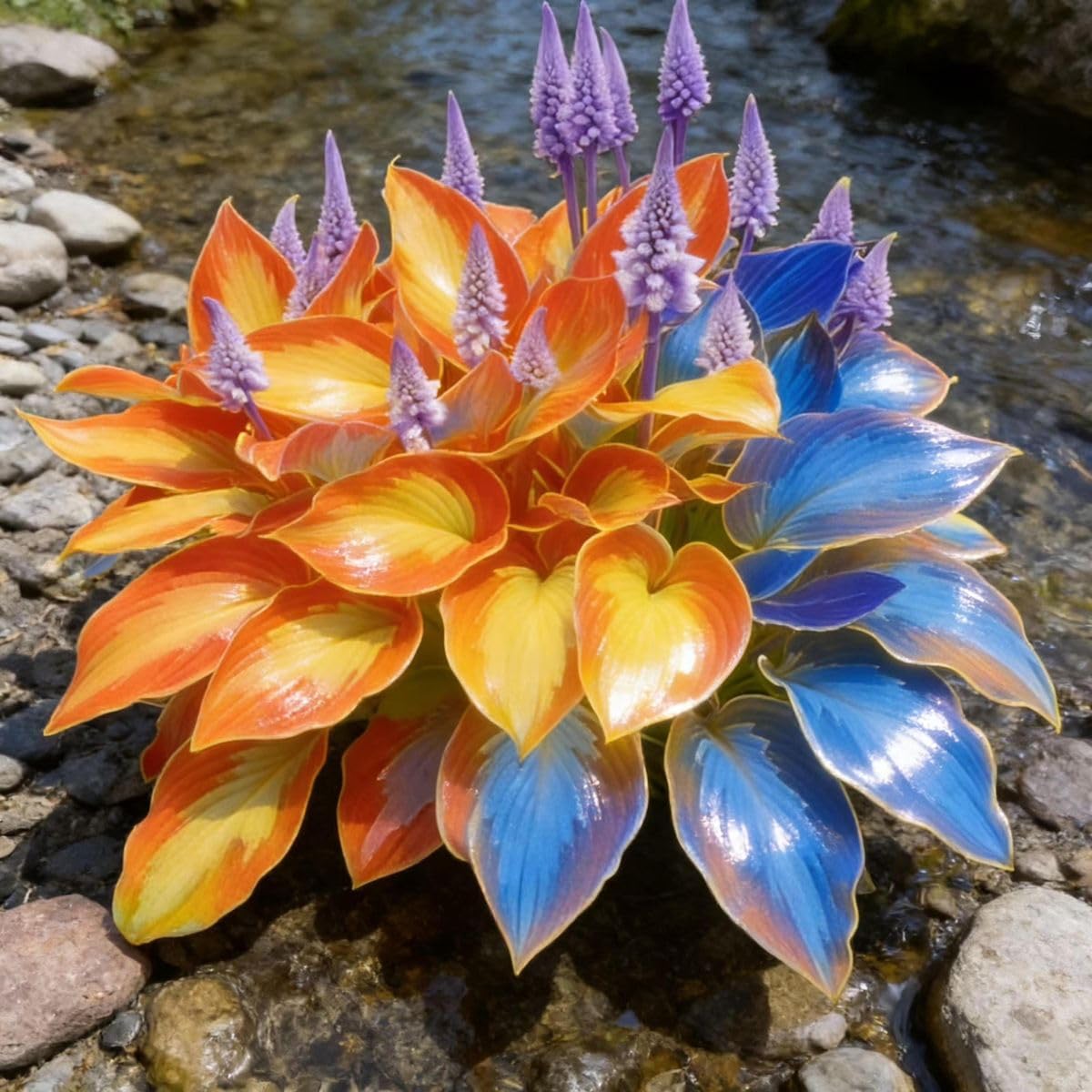Beautiful Hosta Bulbs UK, Hostas Rhizome for Planting, Hardy Perennial, Excellent Display, Natural Organic-10 Bulbs-A