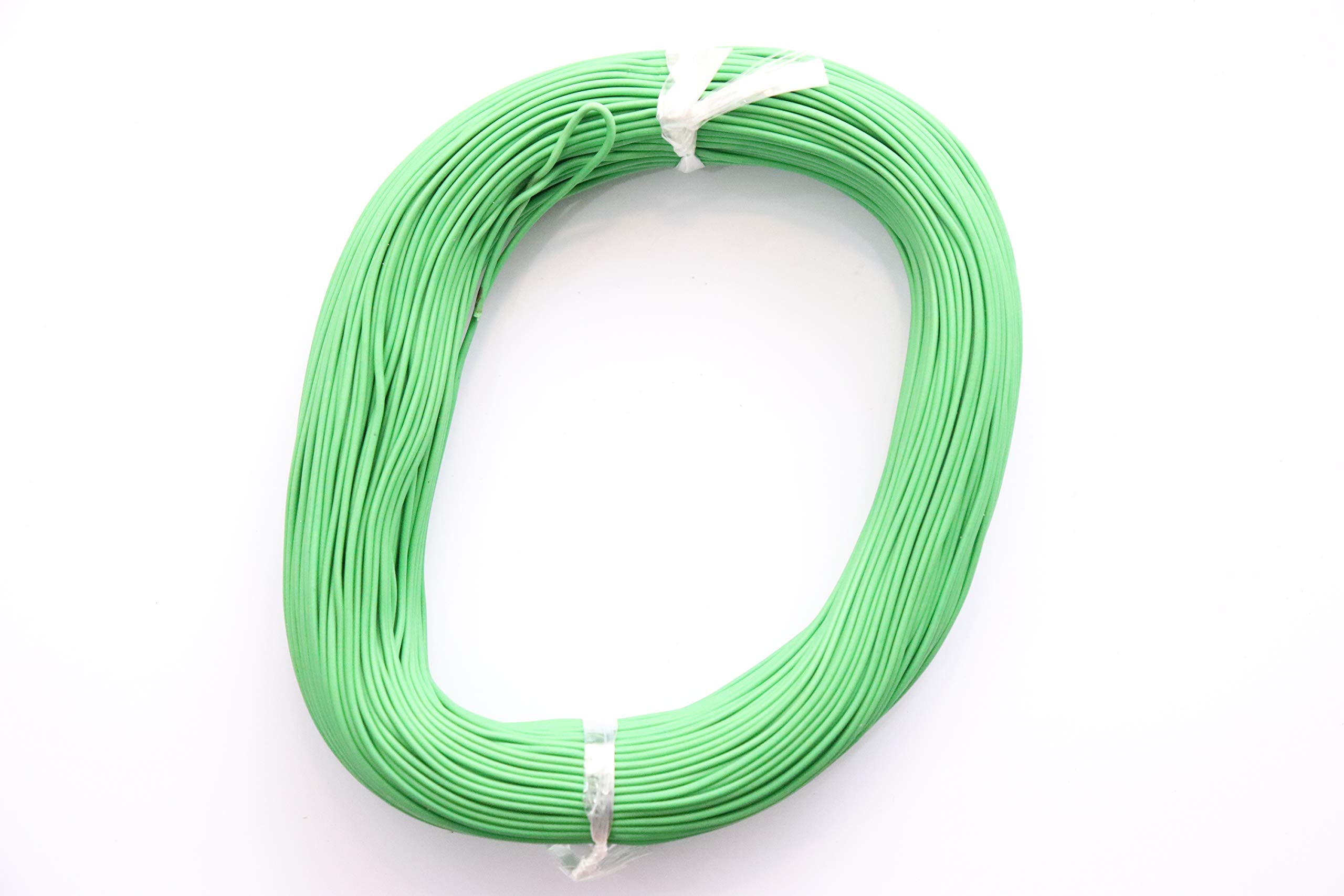 Electronic Spices Electric Wire for Science Projects Model Building Tools for Science Projects Working Models, DIY Science Experiment Kit 5meter wire in GREEN colour