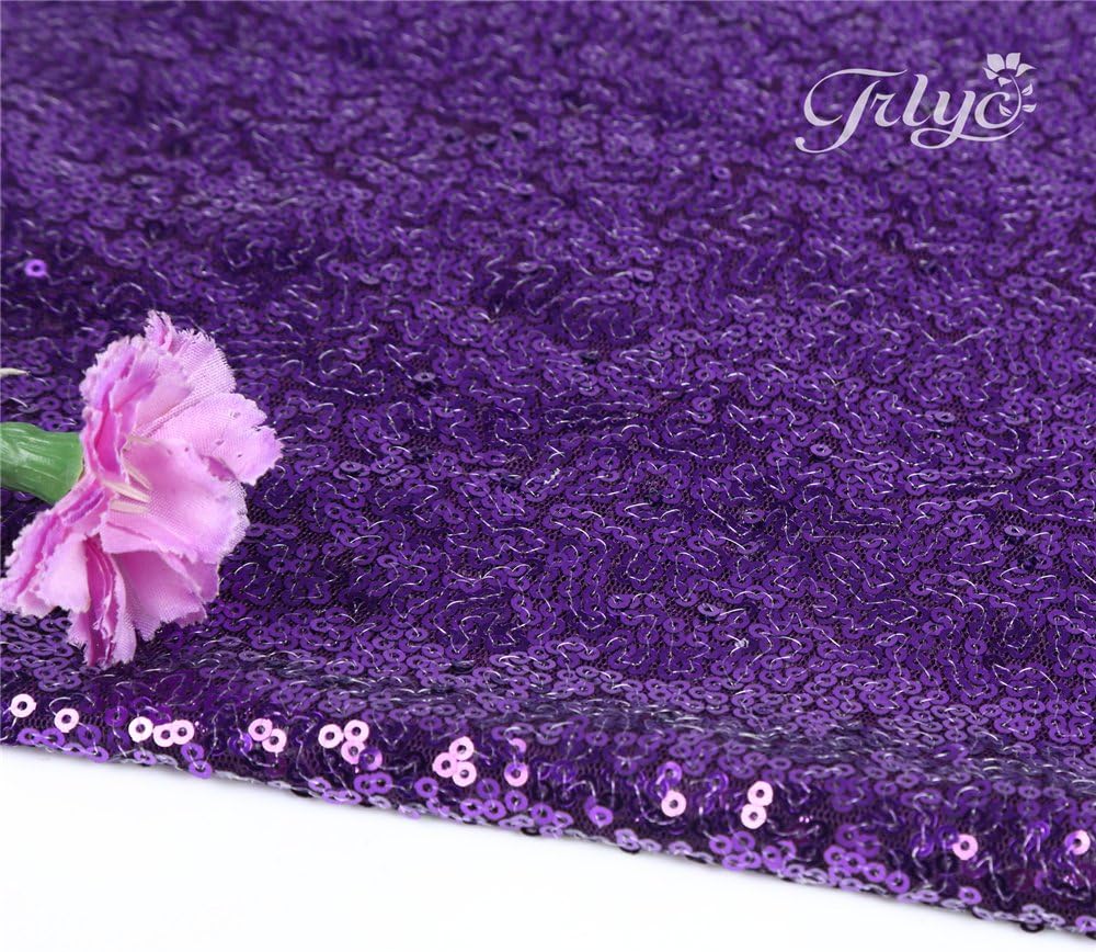 One-Day Sale: Up to 50% Off More Sizes Purple Sequin Tablecloth for Wedding Event Supplies Choose Size 72'' to 196'' Buy 1 get 1 🔥 More Sizes Purple Sequin Tablecloth for Wedding Event Supplies Choose Size 72'' to 196''