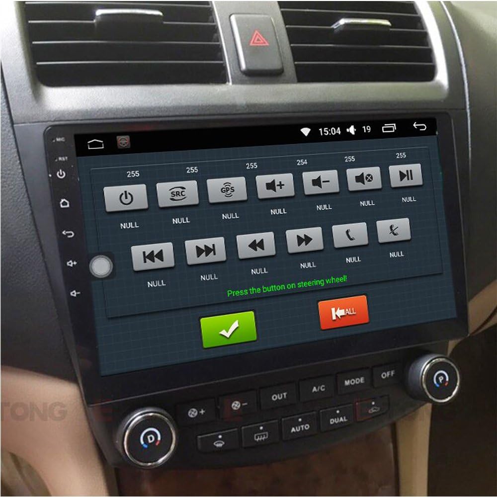 Android 6.0 for Honda Accord 7 2003 2004 2005 2006 2007 HD 10 inch Car Stereo DVD Player With GPS Navigation Quad Core Suppot Rear Camera OBD Bluetooth 3G WIFI DVR Mirror Link