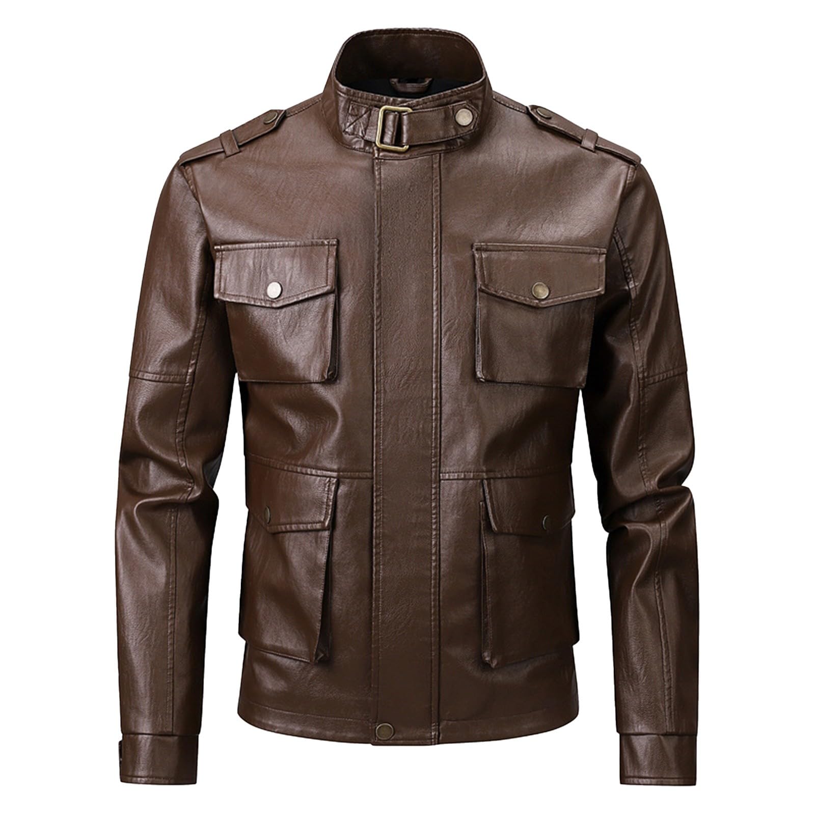 Générique Blouson Homme Mi Saison Vestes Bomber Manteaux Léger Trench-Coat, Classique Pardessus Coupe Vent Veste D'extérieur Bomber Pour Réunions Entre Amis En Automne Et Hiver