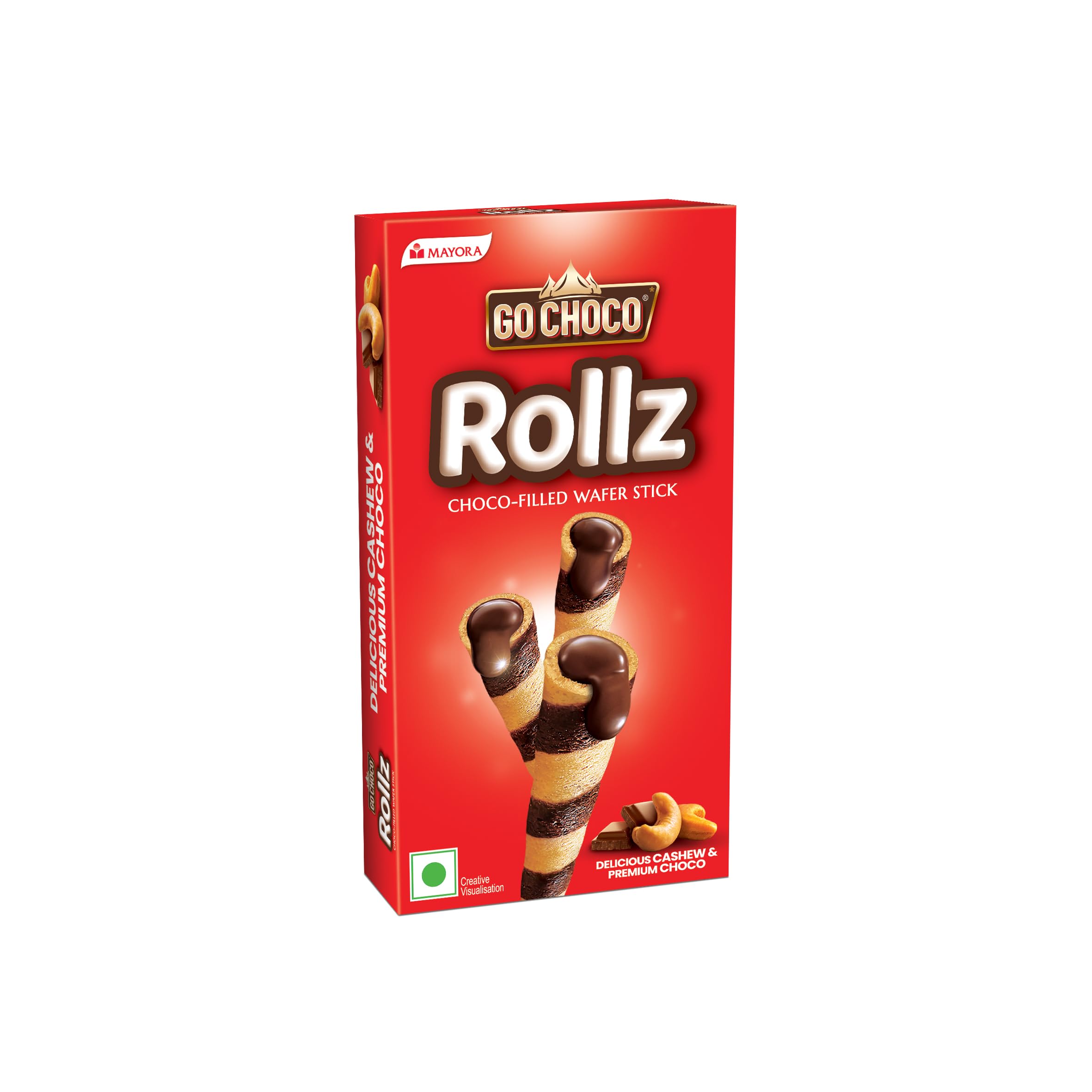 Go Choco Rollz - Choco Filled Wafer Stick pack of 10|5 sticks in each box|50 sticks (B0DDVRM4F2) Amazon Price History, Amazon Price Tracker