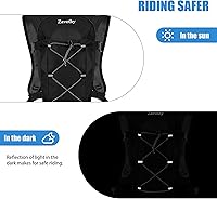 Vista 5 de Zavothy Hydration Backpack with 2L Hydration Bladder Water Backpack for Hiking Hydration Pack for Running Cycling Hiking
