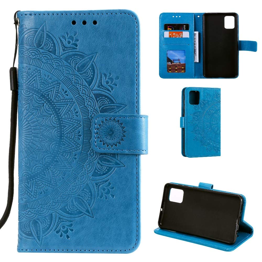 Abuenora Cover per Sasung Galaxy A14 4G / 5G con Pellicola Vetro Teperato, Custodia Flip