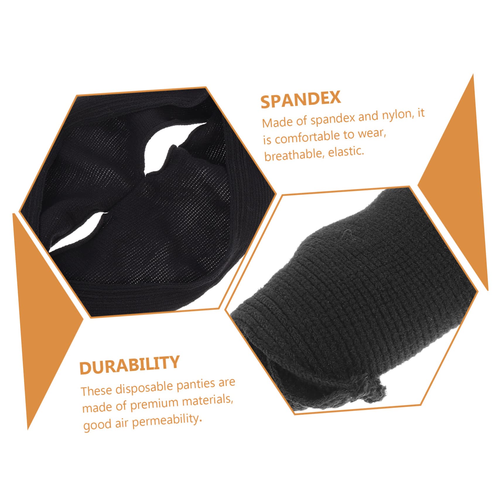 FOMIYES Stk Mutterschaftspflege underwear unterwäsche Inkontinenz Slips Unterwäsche für schwangere Frauen geschmeidige Hygienehosen weibliche Unterhose Nylon Black