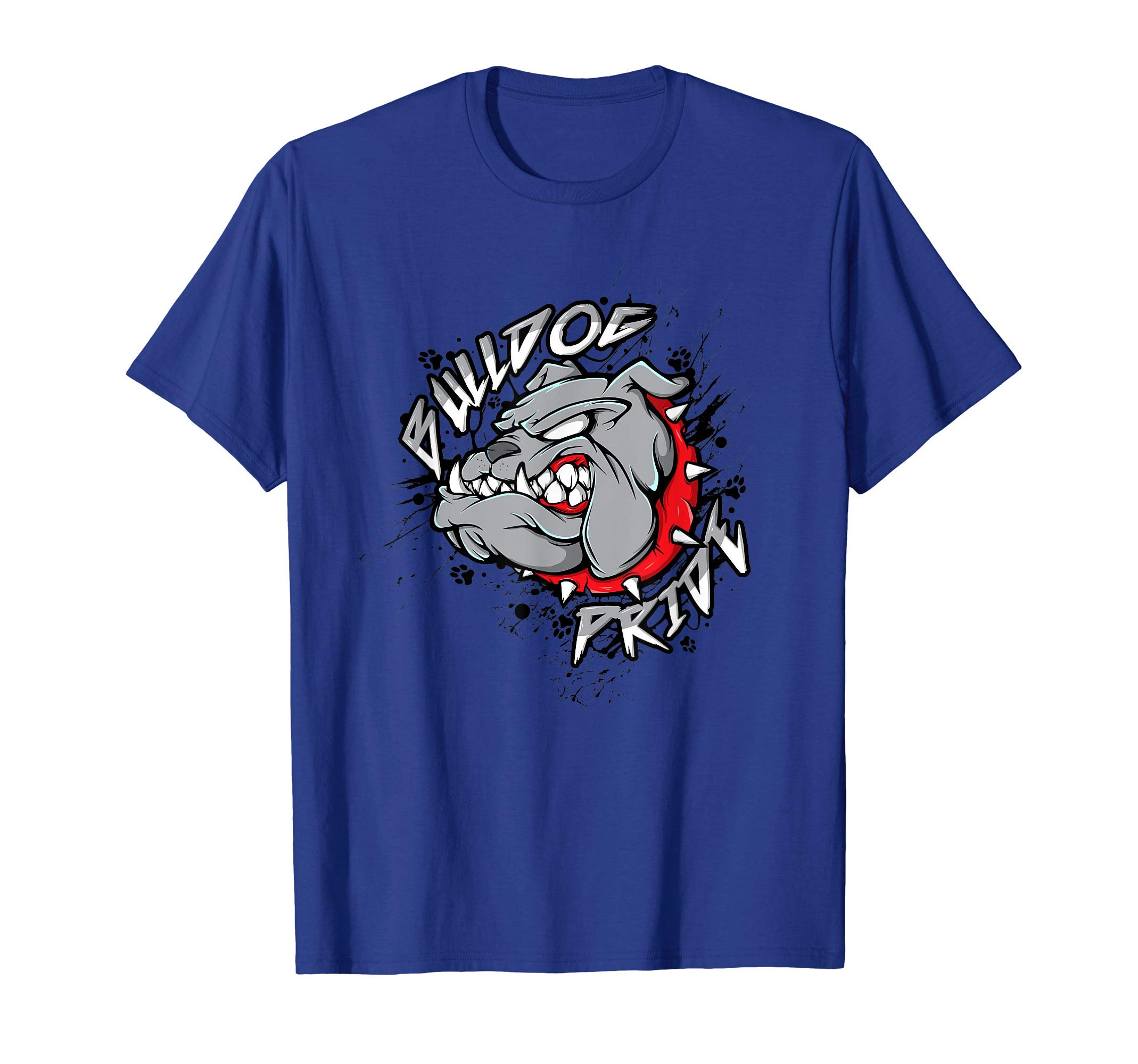 Team Spirit Bulldog Pride And LoyaltyBulldog Mascot Shirt English Bulldog Pride And Loyalty Men Women Girls Kids T-ShirtOEKO-TEX STANDARD 100