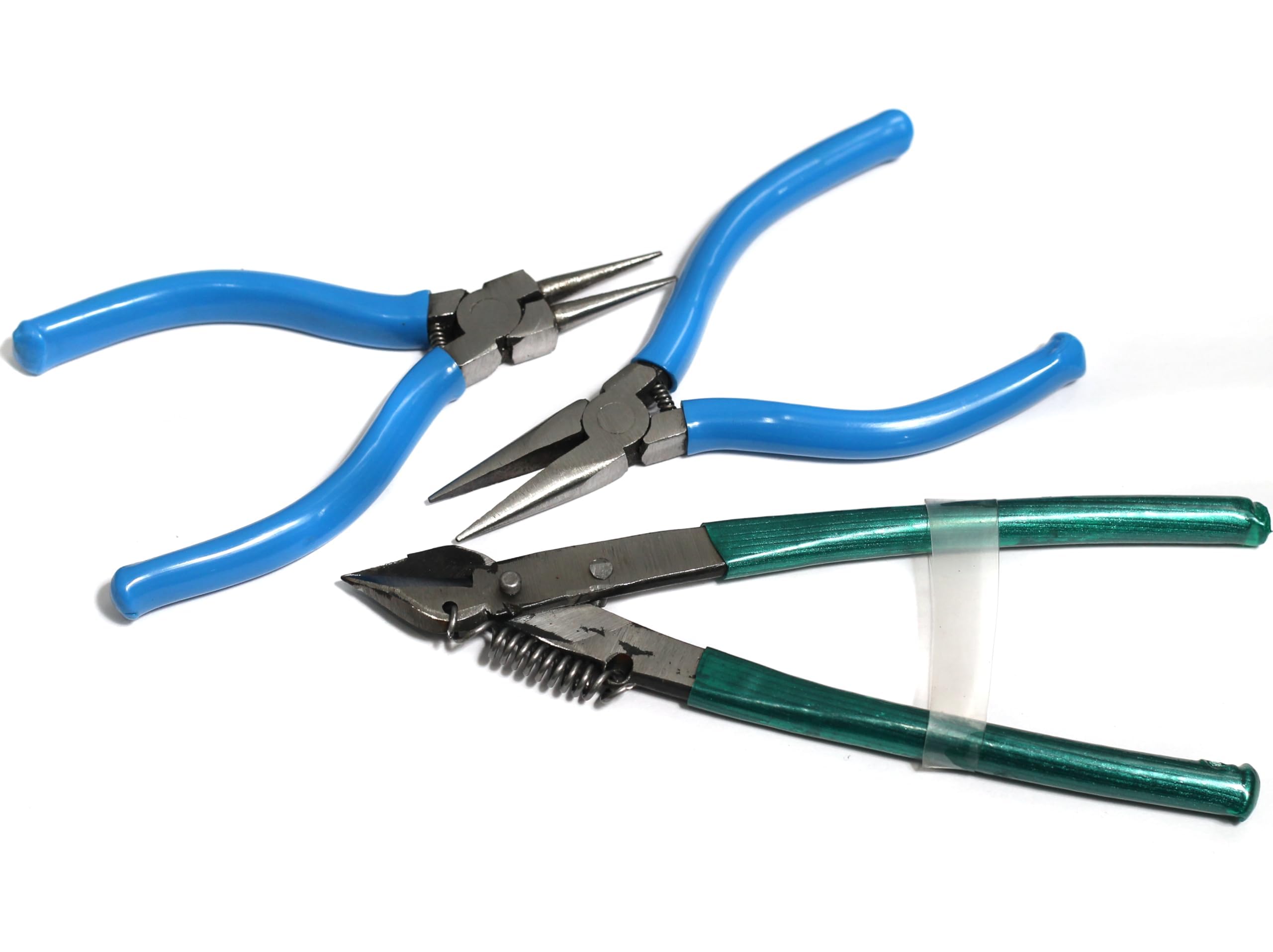 Beadsnfashion Jewellery Making Pliers Tools Round Nose, Flat Nose and Side Cutter Combo Tool Set For Crafts DIY Making Supplies Wire Cutters And Wrapping Beading Purpose