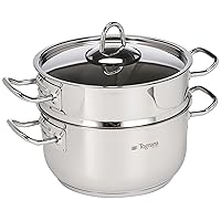 Tognana Set Vaporiera, Acciaio Inossidabile