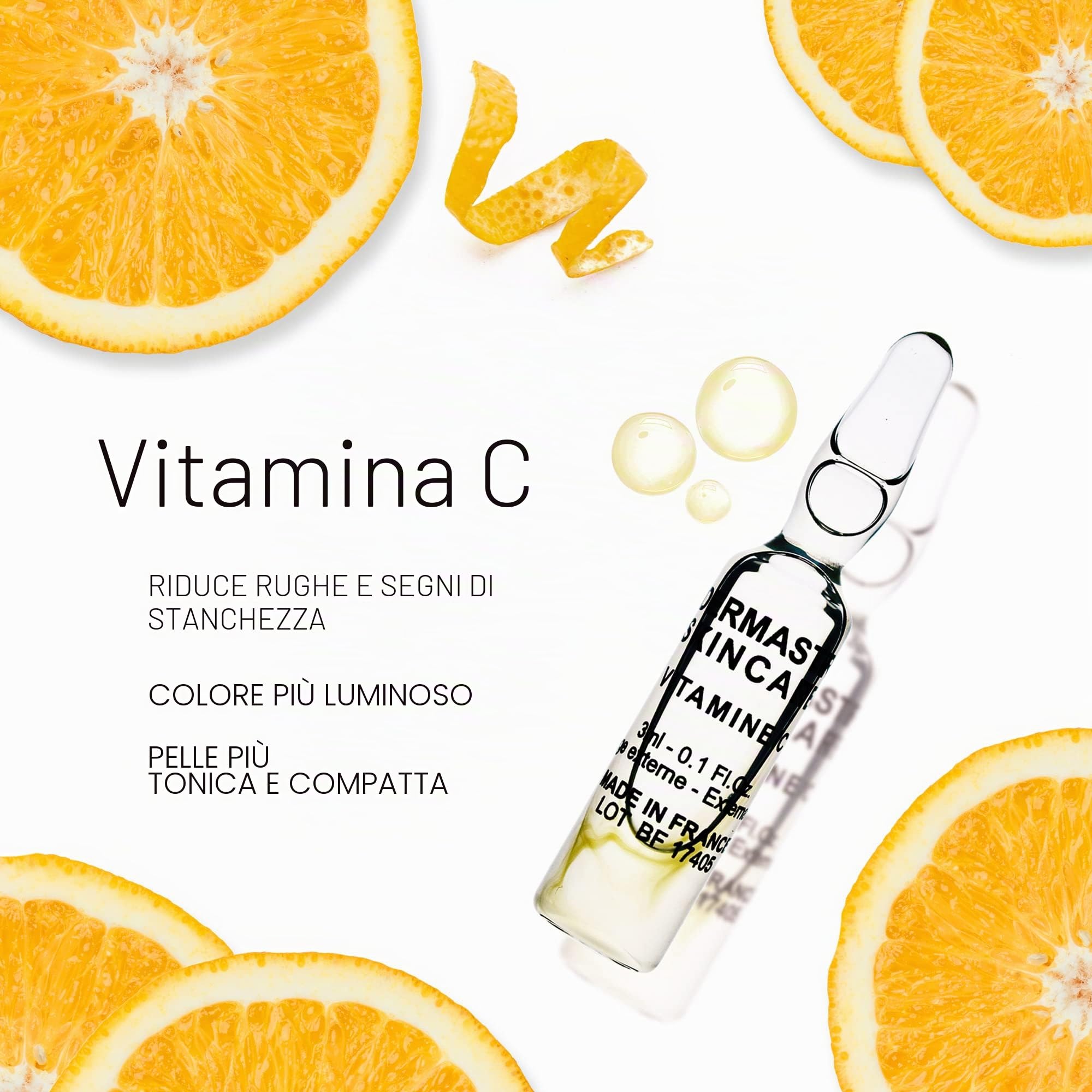 Dermastir Luxury - 10 Fiale cosmetiche di Vitamin C