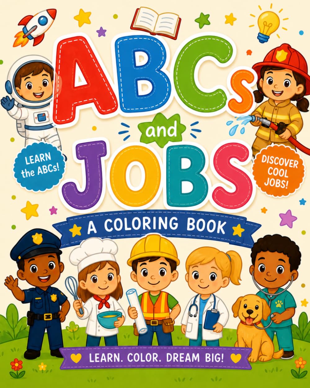 Job ABCs Coloring Book