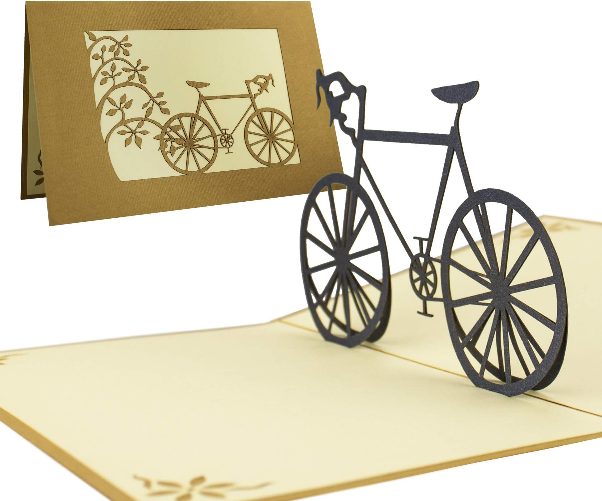 Bicycles Pop Up Card, Bike Gift Idea For Him And For Trinidad