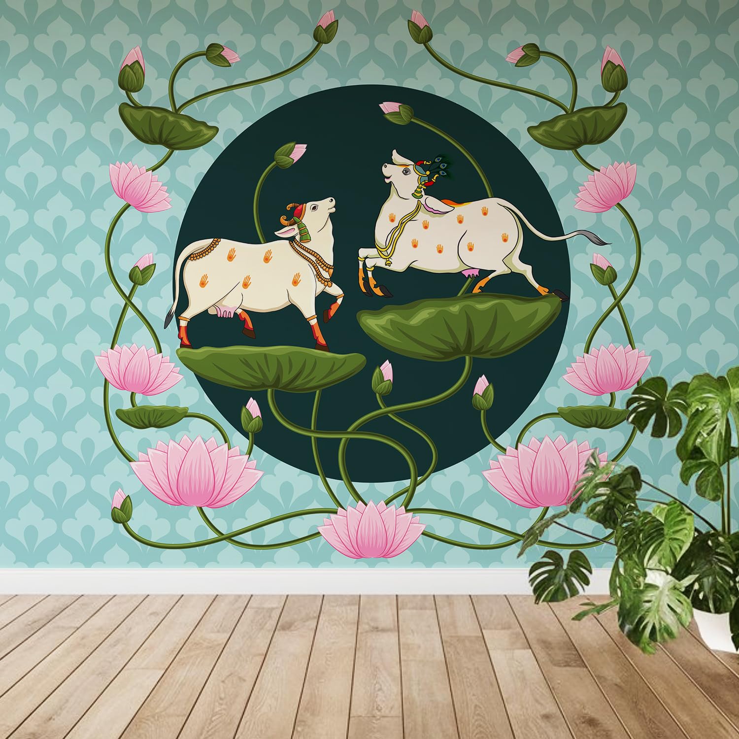 See full amazon price history chart for PAPER PLANE DESIGN Pichwai Lotus Spiritual and Ethnic Wall Mural Wallpaper. Full Wall Coverage. (Ds-17) (6 X 8 FEET, Vinyl-SELF Adhesive) PAPER PLANE DESIGN Pichwai Lotus Spiritual and Ethnic Wall Mural Wallpaper. Full Wall Coverage. (Ds-17) (6 X 8 FEET, Vinyl-SELF Adhesive) (B0DGD4L5SC) Amazon Price History, Amazon Price Tracker