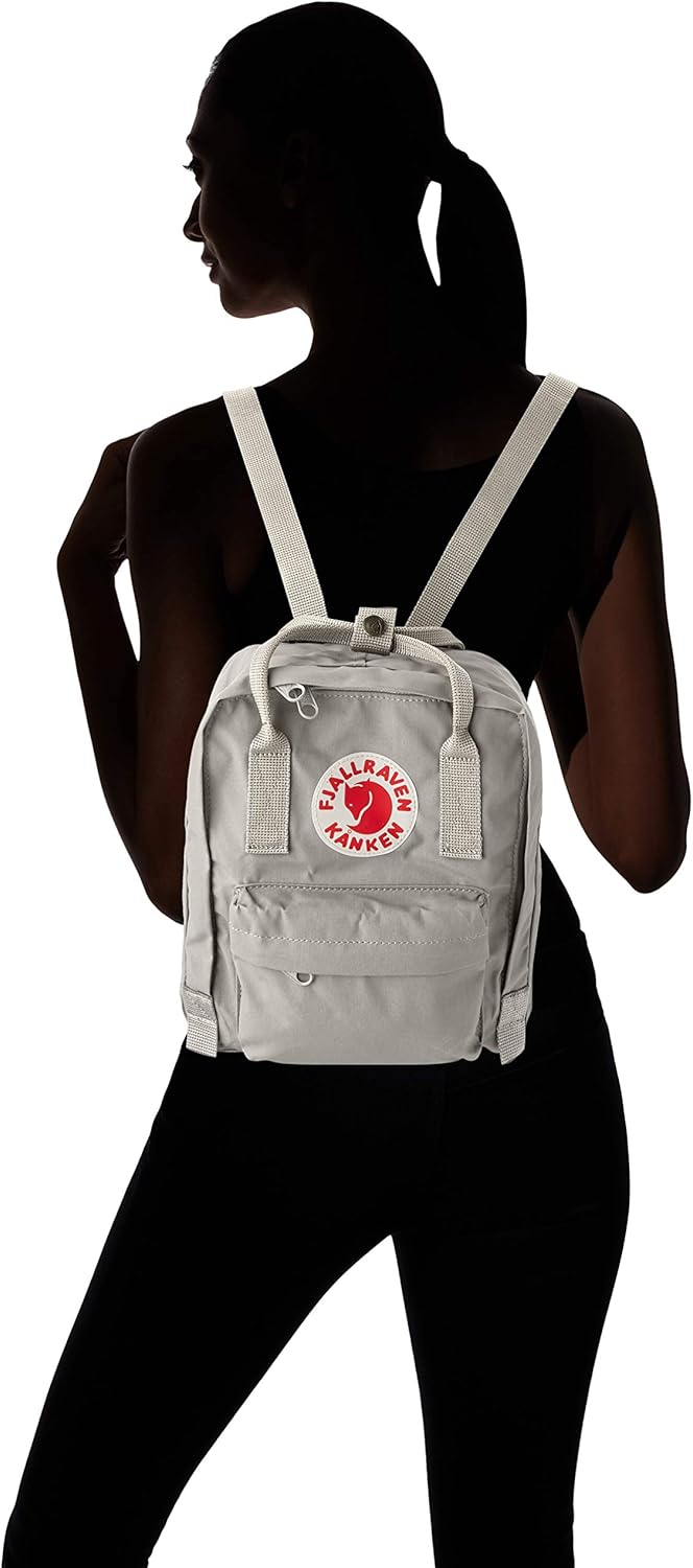 Fjallraven, Kanken Mini Classic Backpack for Everyday, Fog : Clothing, Shoes & Jewelry