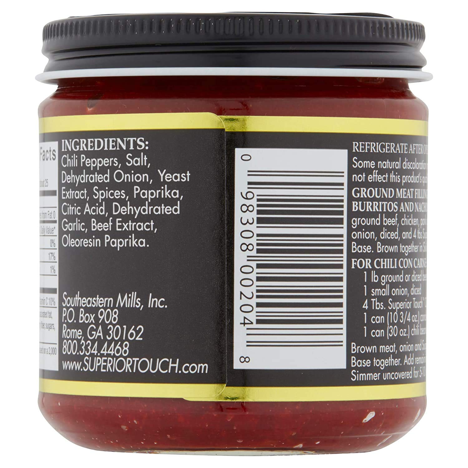 Better Than Bouillon Chili Base,8 Ounce by Better Than Bouillon