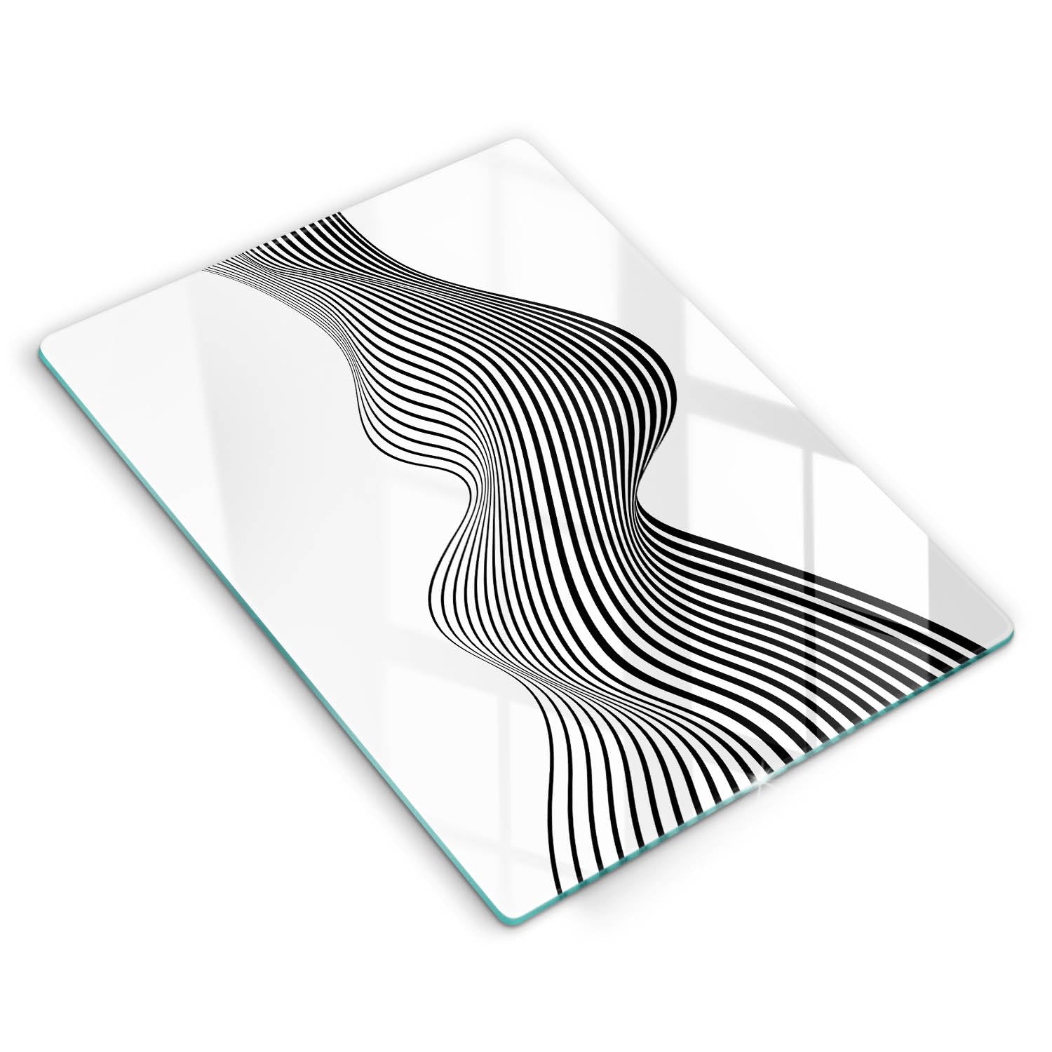 Planche à découper induction 40x52 cm en verre pour protection de plaque de cuisson