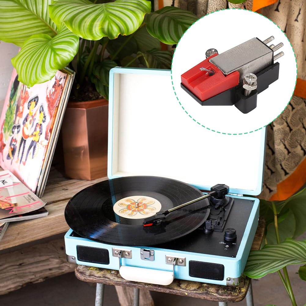 Aiguille de Tourne-Disque, Stylet de phonographe Remplacement du Stylet de la Platine Vinyle pour Platine Vinyle Tourne-Disque pour Tourne-Disque Phono phonographe