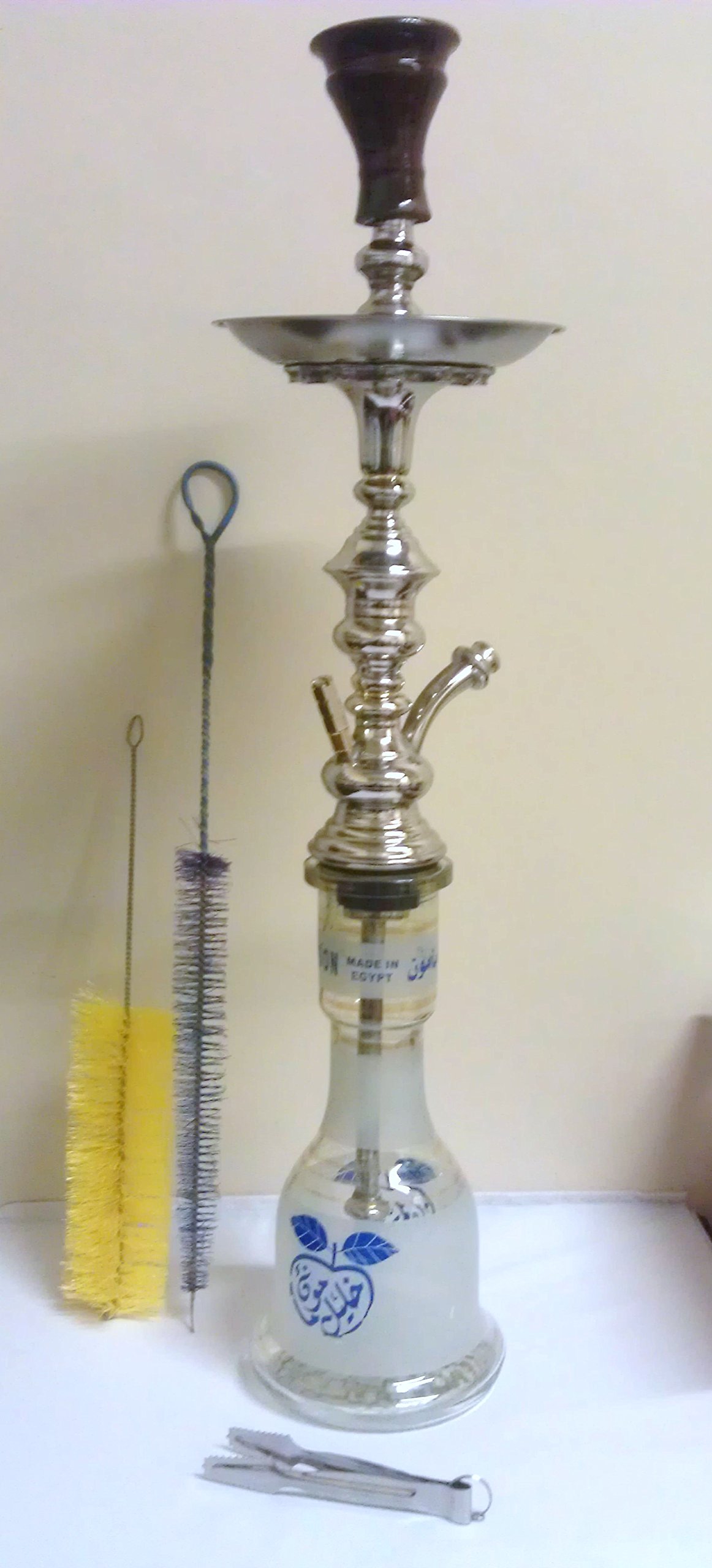 Khalil Mamoun Original Authentique Shisha de Tuyau de raccordement Cafe Style 70 cm