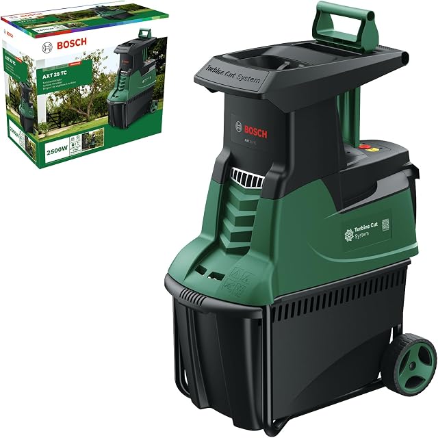 Broyeur de jardin à turbine Bosch - AXT 25 TC (2500 W; co…