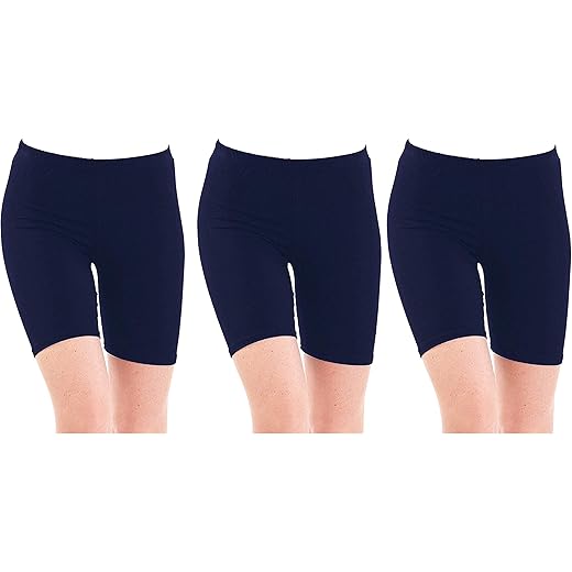 Girls Cycling Shorts Multicolored 10-12 Years