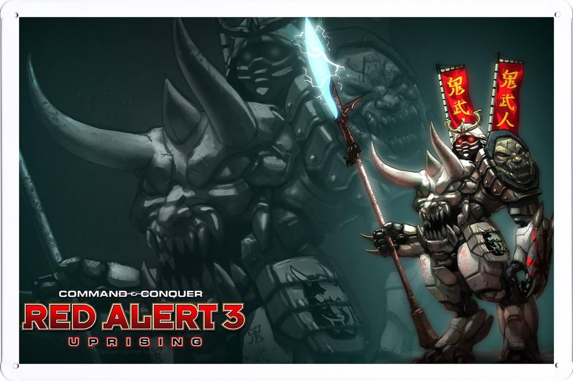 Tin Sign Metal Plate Poster of Command And Conquer Red Alert 3 Uprising 20*30cm by PBN