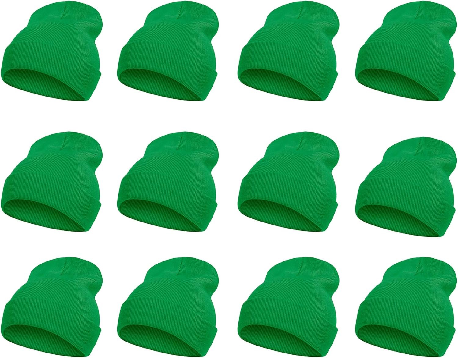 TOP HEADWEAR Solid Winter Long Beanie - 12 Piece Wholesale
