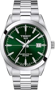 Tissot Men's Gentleman Auto Swiss Automatic Dress Watch with Stainless Steel Strap