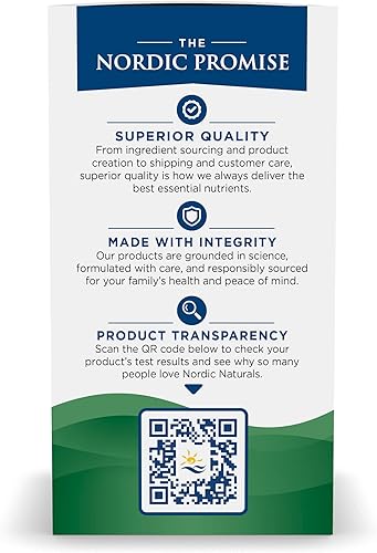 Miniatura 4 de Nordic Naturals Memoria Omega con curcumina limón 60 geles blandos 1000 mg de omega-3  400 mg de curcumina optimizada memoria cognición contiene