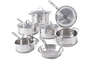 T-fal Stainless Steel Pots and Pans Set: The Unparalleled Kitchenware Essential