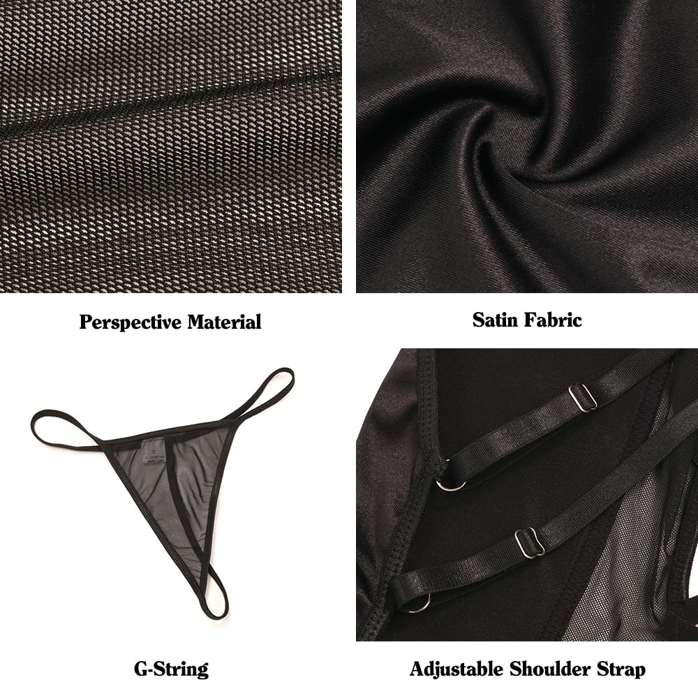Feng Shui Kobiety seksowna obcisła Mini sukienka bez pleców głębokie dekolt w szpic body Spaghetti pasek sukienki bez rękawów bielizna dla lalki formalna impreza koktajlowa sukienka na studniówkę