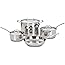 Cuisinart 77-7 Chef's Classic Stainless 7-Piece Cookware Set,Silver