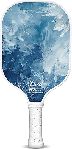 Miniatura 2 de LUZZ Pickleball Paddles, T700 Carbon Fiber Pickleball Paddle Sandblasted Surface with Honeycomb Core Pickle Ball Rackets for Beginners Increased