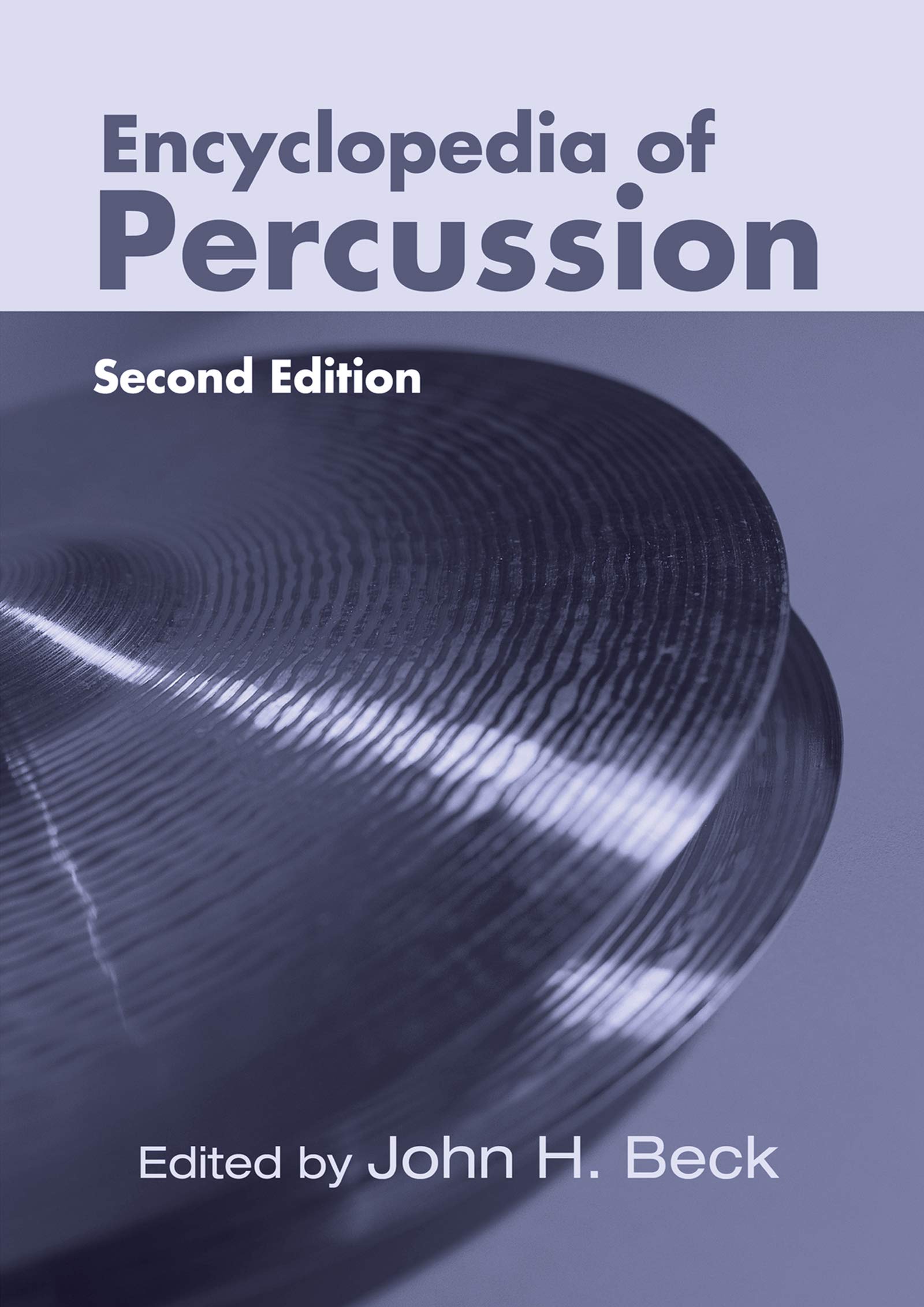 Encyclopedia of Percussion en anglais livre de référence