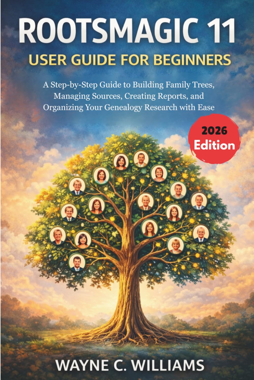 Rootsmagic 11 User Guide for Beginners 2026 edition: A Step-by-Step Guide to Building Family Trees, Managing Sources, Creating Reports, and Organizing Your Genealogy Research with Ease