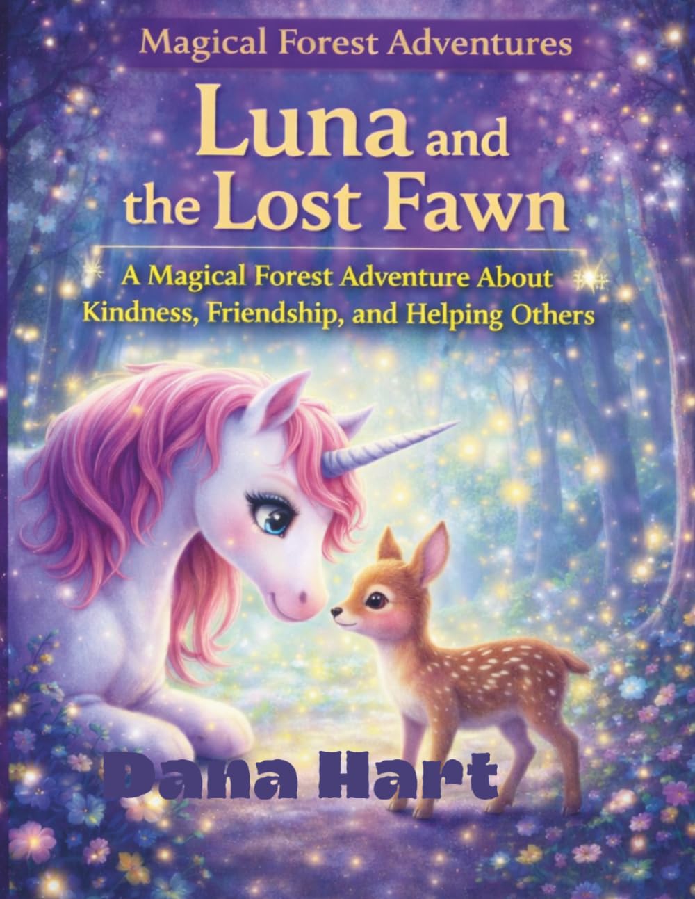 Luna and the Lost Fawn: A Magical Forest Adventure About Kindness, Friendship, and Helping Others for Children Ages 4–8 (Luna and the Brave Little Bunny)