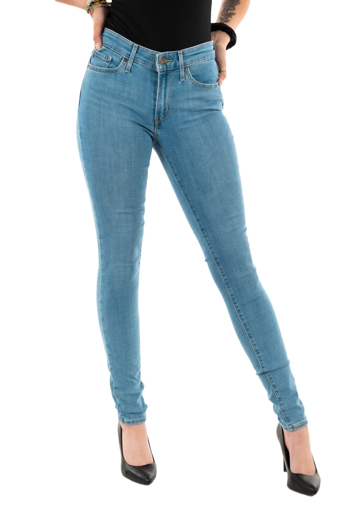 Levi's Jeans 711 Skinny 0712 Bogota Shake, Blue, 29W/ x 32L
