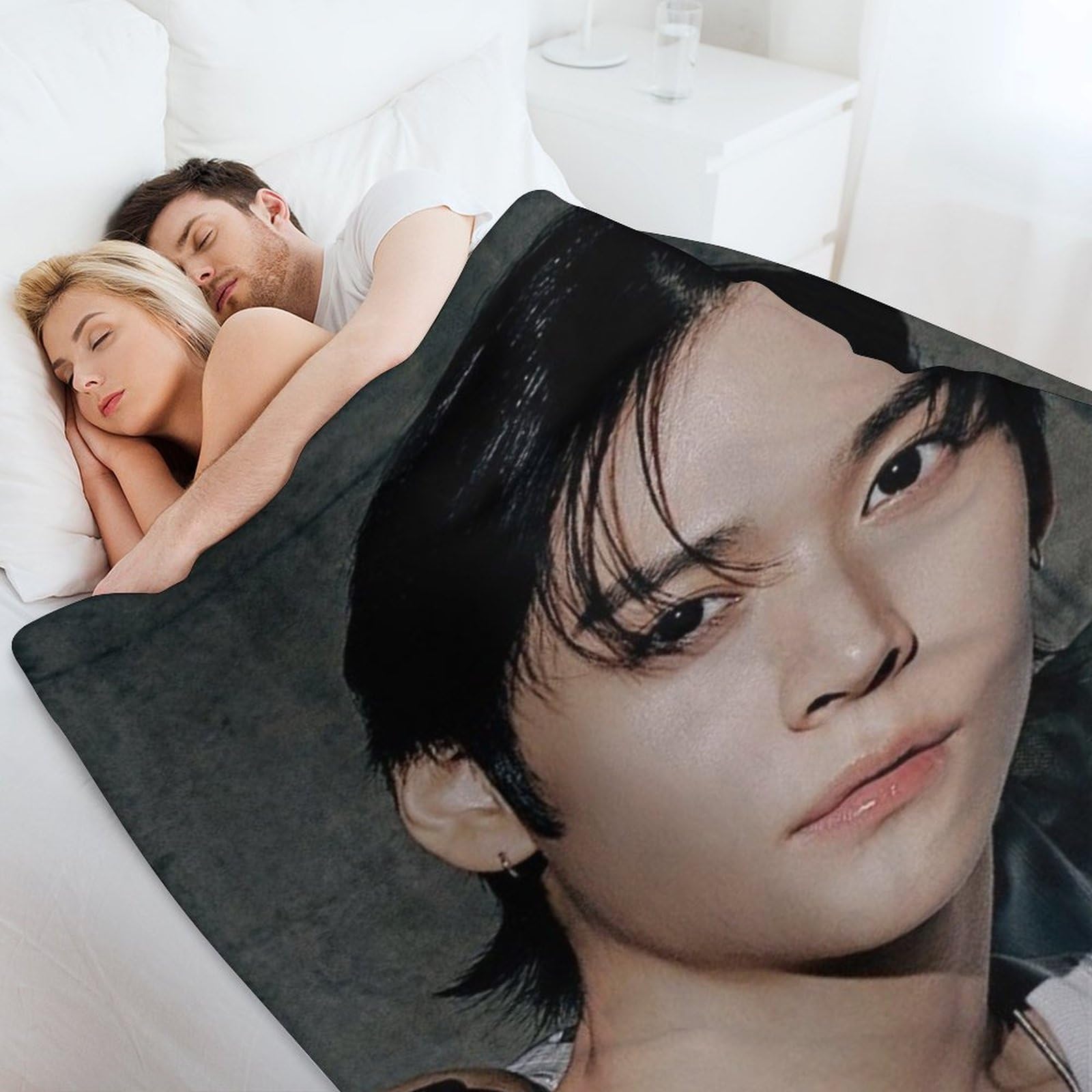 布団・毛布 New Low Low Flannel Sherpa Large Blanket Amazon｜RIIZE ウンソク ソンチャン ウォンビンおしゃれで洗える超