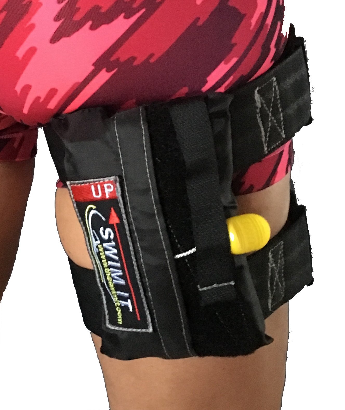 Premium Black, Small (~20-23 inches) [Open Water Swim Safety Device]