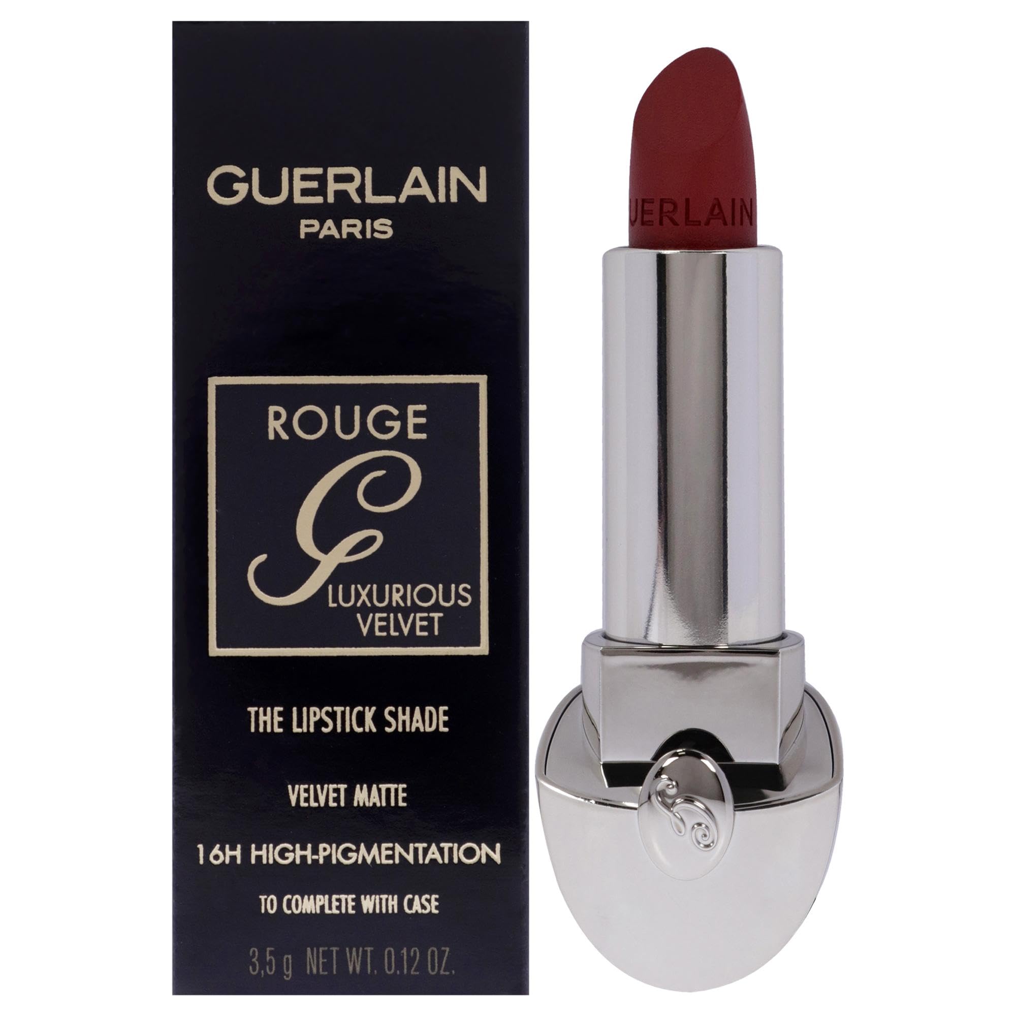 Amazon.com: Guerlain Rouge G Luxurious Velvet Matte Lipstick - 888