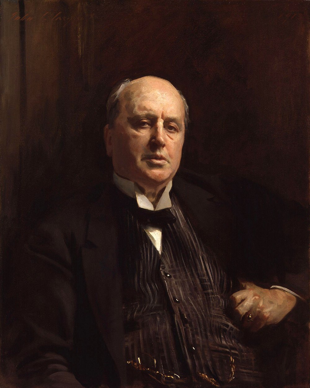 Lámina mate artística de Henry James por John Singer Sargent, tamaño mediano