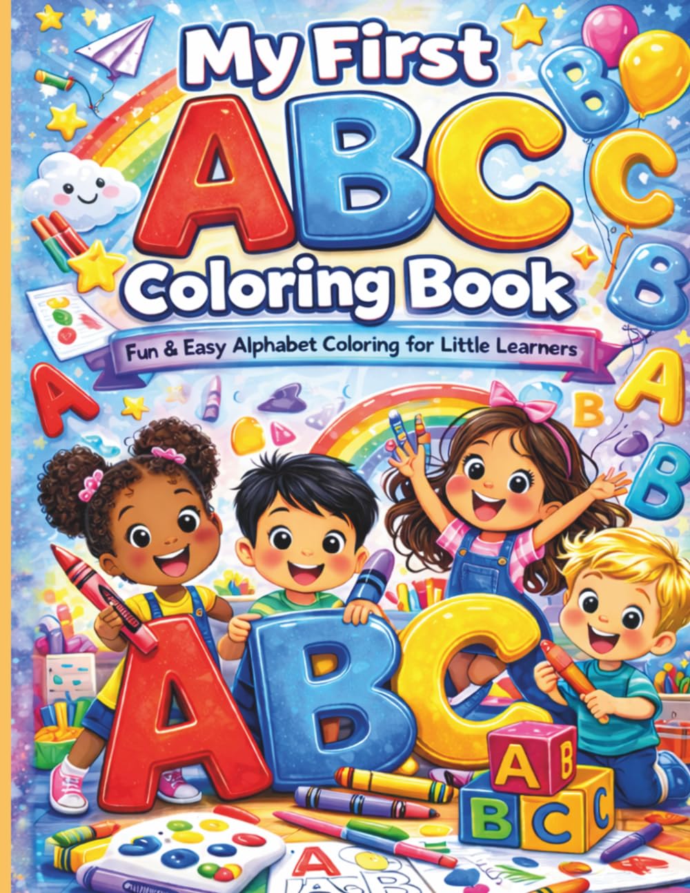 My First ABC Coloring Book