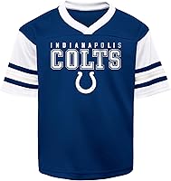 Vista 24 de Outerstuff NFL Teams - Camiseta tipo jersey de punto para niños y jóvenes varones con logotipo del equipo (8-20)