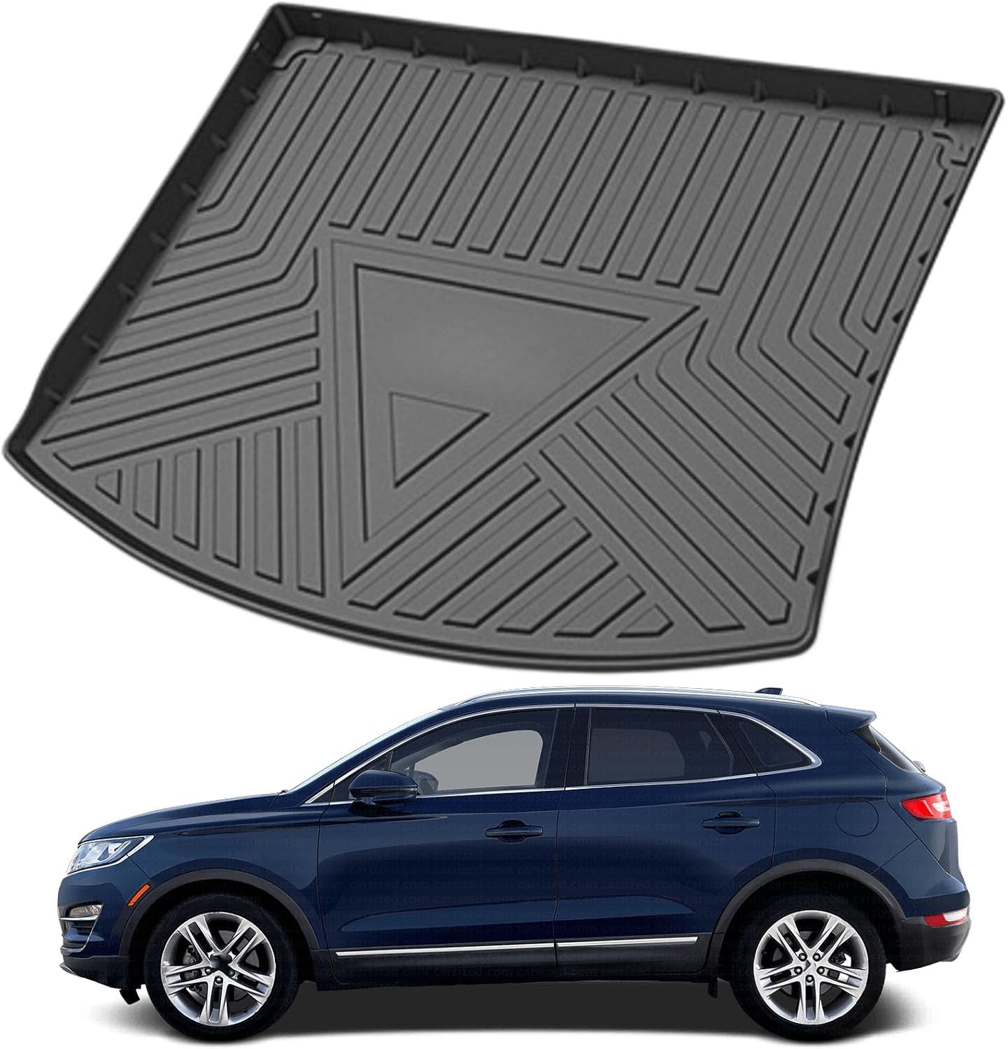 PLAKDFUU Bootmat for Lincoln MKC 2013-2020 easyclean protector