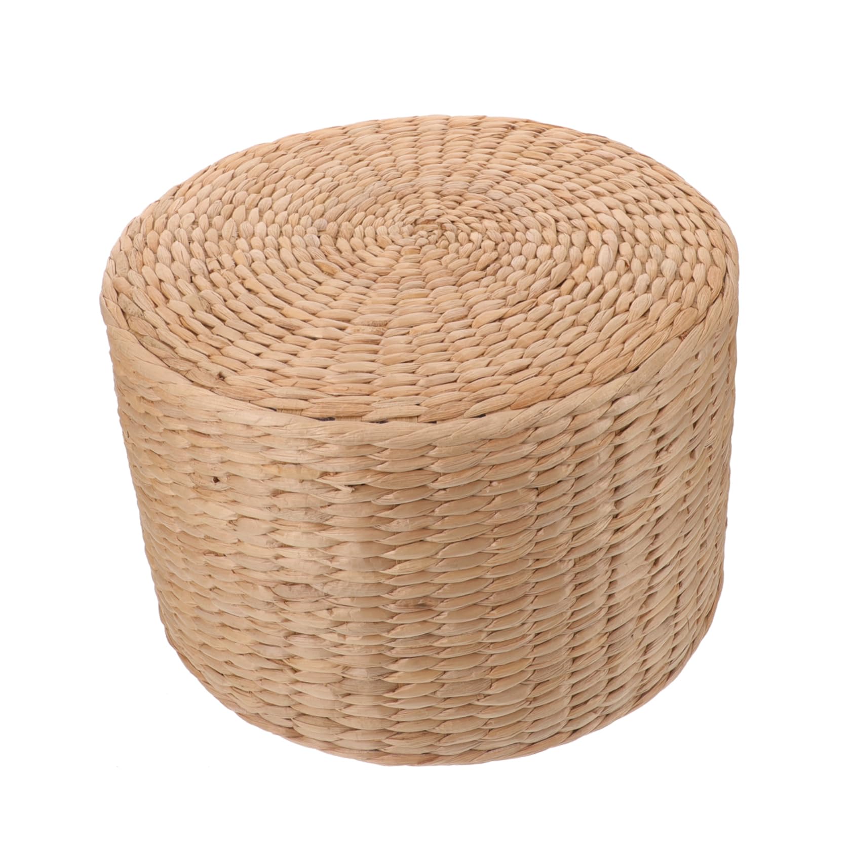 Didiseaon Pouf da Giardino per Bambini in Paglia Intrecciata, Sgabello Piccolo Multifunzione per Cambiare le Scarpe, Design Adorabile e Leggero, per Ambienti Esterni