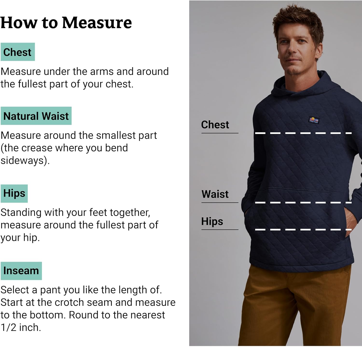 MARMOT mens Galen Hoody Sweatshirt - Image 6