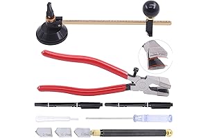 5Pcs 40cm/16inch Adjustable Circular Glass Cutter with Round Knob Handle and Suction...